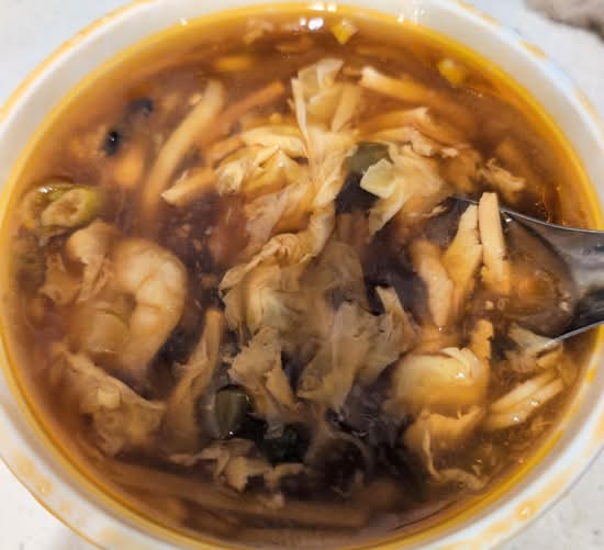 153. Hot and Sour Soup 酸辣湯